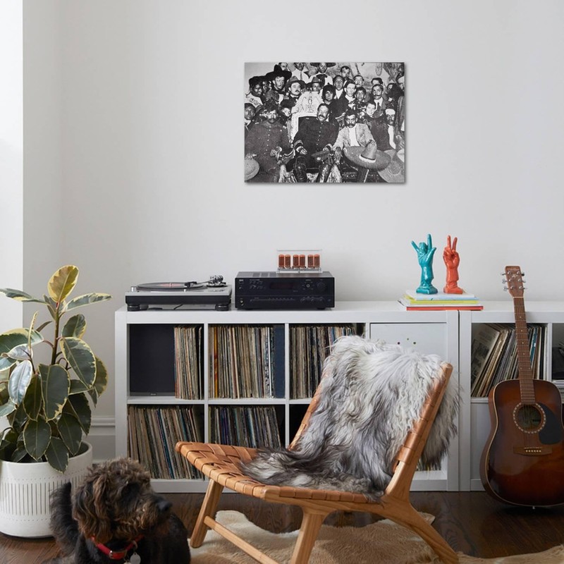 ART.COM Wall Photographic Print General Pancho Villa and Emiliano Zapata