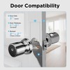 TCL K1 Smart Door Knob, Fingerprint Keyless Entry Door Lock