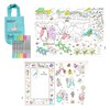 eatsleepdoodle Peter Rabbit™ and Friends Colouring Placemat for Kids w/10pk