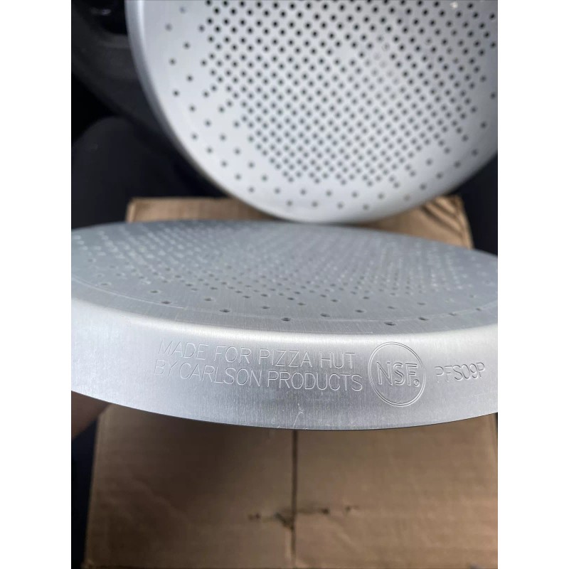 Pizza Hut Pan 10 Inch Pan With Holes Perforated Aluminum