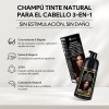 Shampoo Tinte Instantáneo Cubre Canas Natural Jengibre 500ml