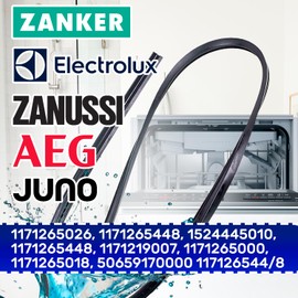 Rubber Seal for Dishwasher 1730 mm Has the Original Code 1171265448 117126544/8 1171265026 for Dishwasher Door for Zanussi for Electrolux - MADE IN ITALY - Warranty 10 Years - MONTERAL