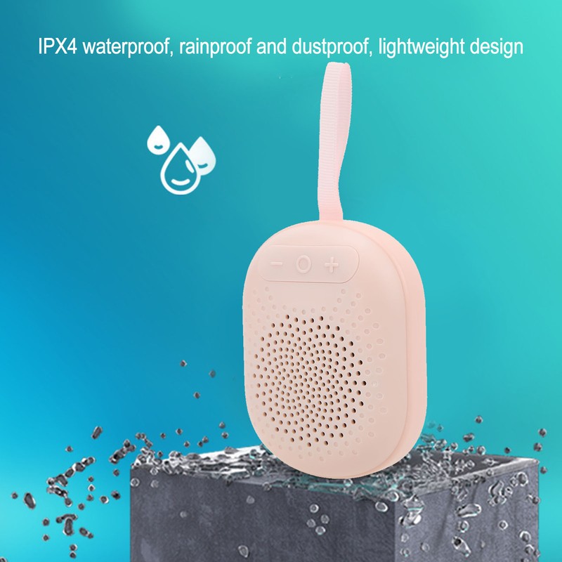 Portable Wireless Speaker 2 Connection Methods IPX4 Waterproof RGB Small