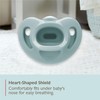 NUK Timeless Comfy Pacifier | 100% Silicone, One-Piece Design |