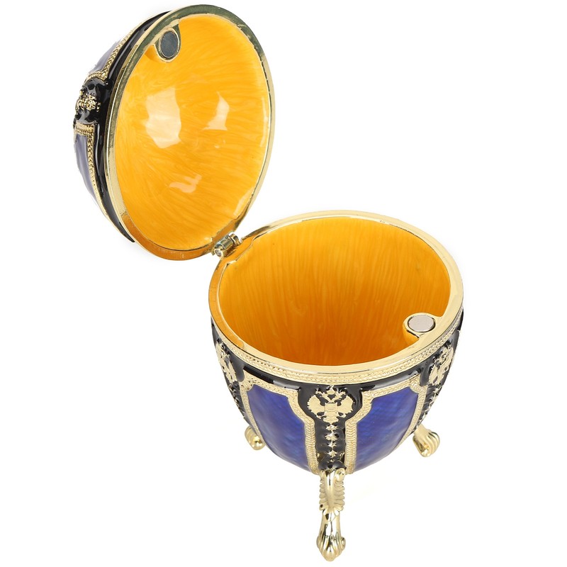 Egg Trinket Box Exquisite Jewelry Ring Holder Storage Box Home