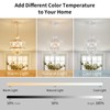 Uiimeces Small Crystal Chandelier, Modern Crystal Chandelier for Dining Room,