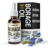 Borage Oil 60ml – 100% Pure Cold-Pressed Oil for Skin,