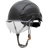 Honeywell Fibre Metal Safety Helmet with Visor, Hard Hat for