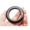 CRAFTMEMORE Curtain Grommets 1-9/16” (40mm) Inner Diameter Plastic Curtain Rings,