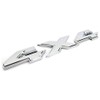 Chrome RAM 4X4 Emblem Badge 3D Emblem Decal Nameplate Flat