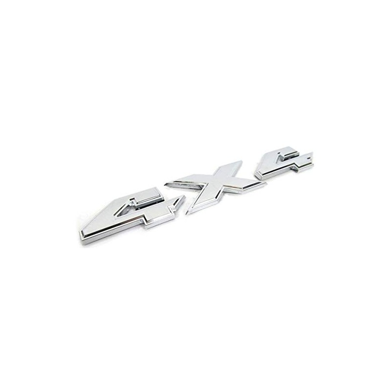 Chrome RAM 4X4 Emblem Badge 3D Emblem Decal Nameplate Flat