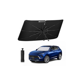 Windshield Sunshade Umbrella for 2021-2025 Buick Envision/2017-2025 Volvo S90 V90/2016-2025 XC90 - Custom Fit Front Window Sun Shade Heat Insulation Protection for Envision XC90 S90 V90 Accessories