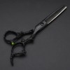 Black Dragon 6.0 inch Professional Dragon Handle 440C Salon Hair