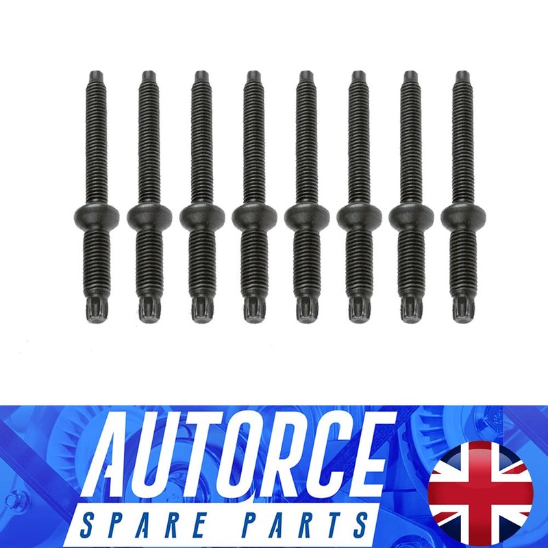 Injector Stud Nut Seal Washer Oring Kit For FORD Fiesta