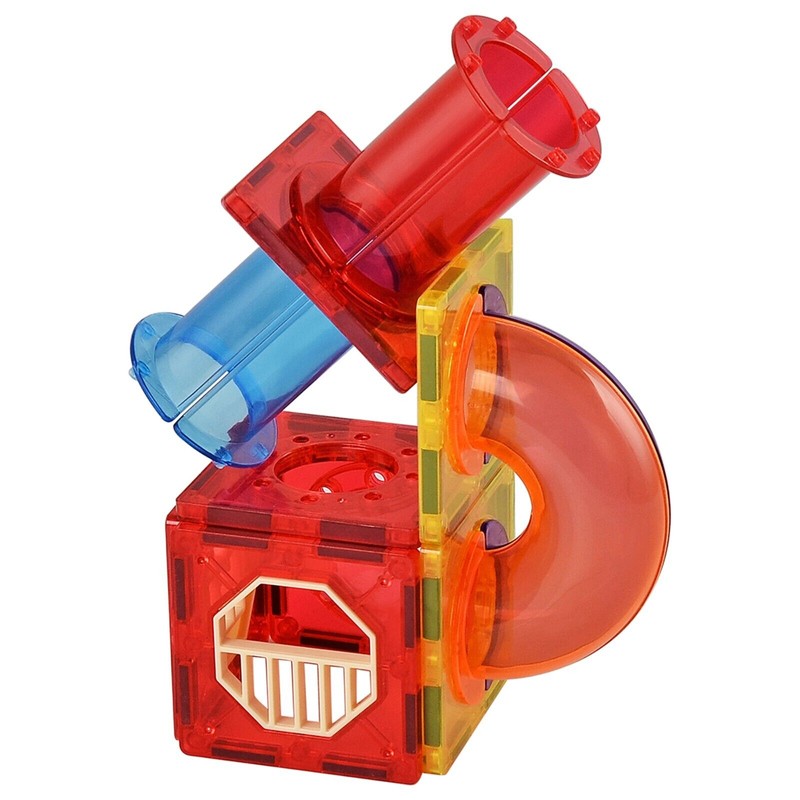 ZUMMY Kids Magnetic Building Blocks Tile Set ( 72-Piece)