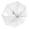 Portable Fashionable Transparent Automatic Three Folds Folding Rain Umbrella for