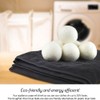 (Pack of 6) Wool Dryer Balls Laundry Reusable Natural Fabric