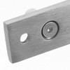 LALAFINA Stainless Steel Barn Door Stopper Easy Install No Tools
