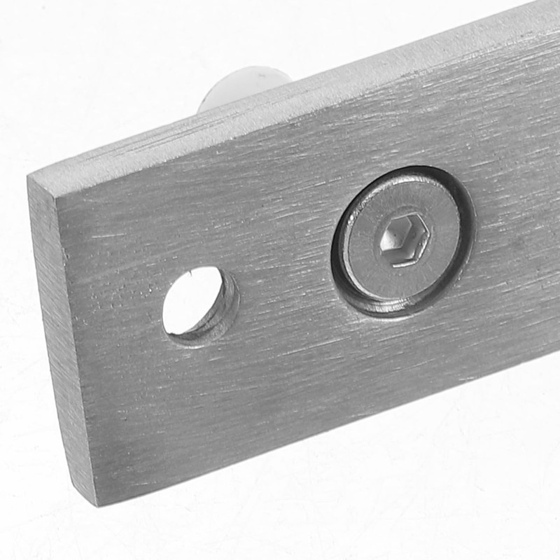 LALAFINA Stainless Steel Barn Door Stopper Easy Install No Tools