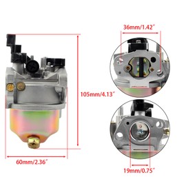 PowerMotor GX160 Carburetor with Air Filter Spark Plug Choke Lever Kit Repalcement for Predator 212 cc 224cc 5.5 6.5 hp 200cc Engine 16100-ZH8-W61