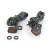 Harley Sportster 2014+ LED Relocation Micro Mini Turn Signal Black