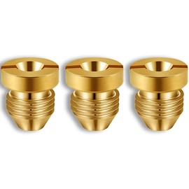 beduan Foam Cannon 1.1mm Orifice Nozzle Tips, Universal NPT Thread Type for Snow Foam Lance (Pack of 3)