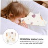 Kisangel 1Pc Cotton Face Towel Drying Square Handkerchief for Newborns