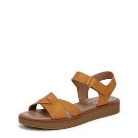 LifeStride Womens Wren Flat Sandal Inca Gold 7 W