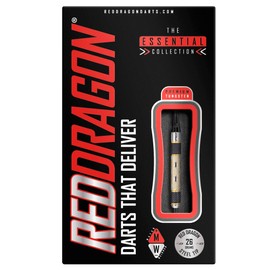 RED DRAGON Golden Eye 1: 26g - Tungsten Darts Set with Flights and Stems