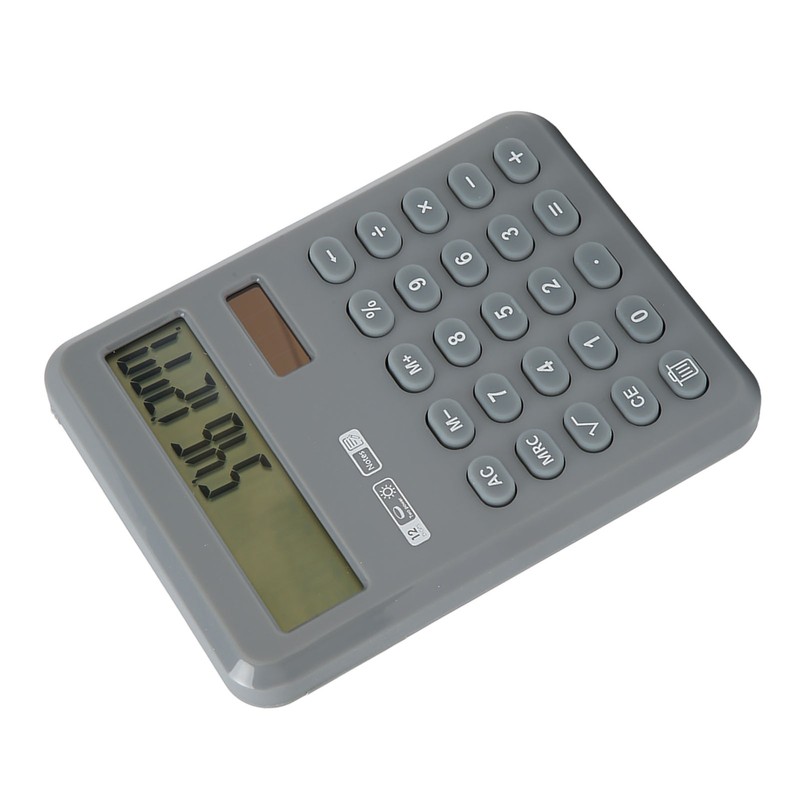 Calculator with Notepad 12 Digits Large Display Support Solar and