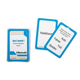 Betzold - Cards for the Magic Cylinder, Composite Nouns - German