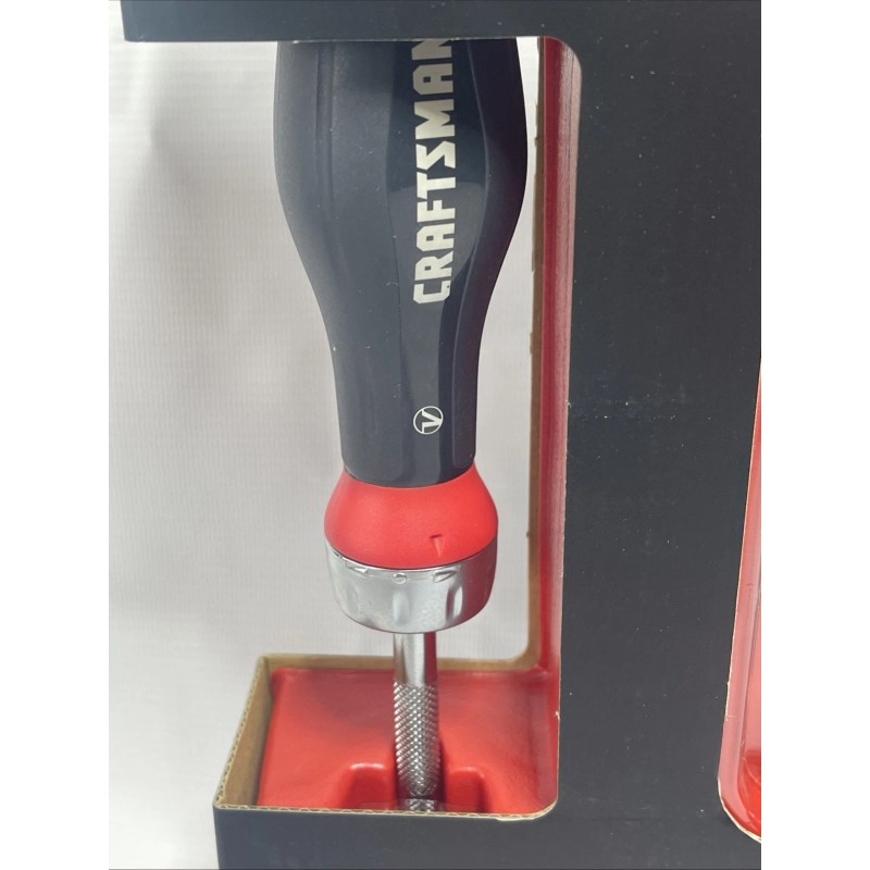 CRAFTSMAN V-SERIES Ratcheting Screwdriver Set CMHT68143V w/ multi bits 18