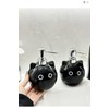Hosoncovy Black Cat Ceramic Liquid Soap Dispenser with Pump,Pump Bottle