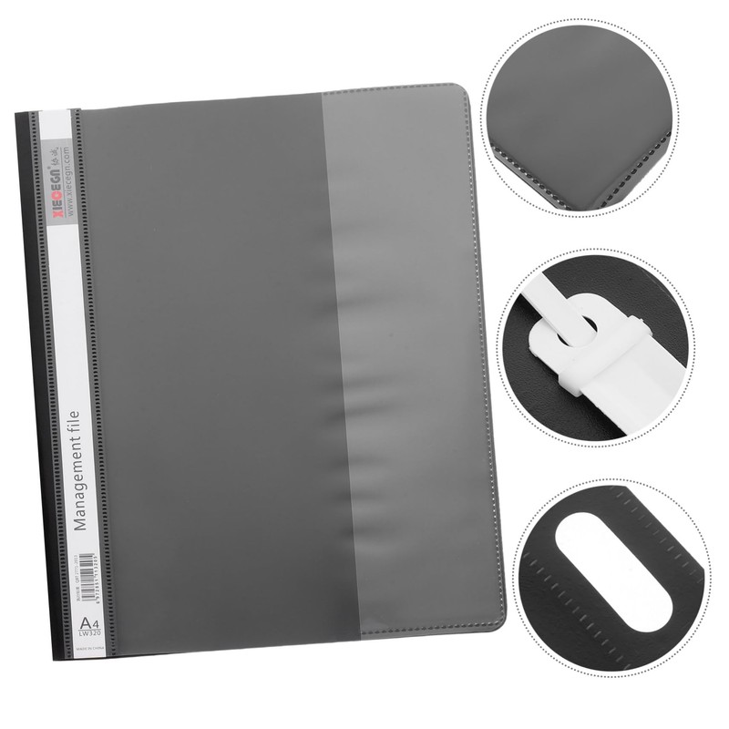 COHEALI Plastic A4 File Folder 12pcs Bulk Pack Document Folder