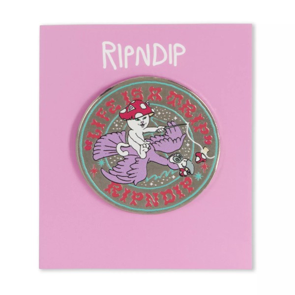 RIPNDIP "Take A Trip" Pin (Multi) Brooch