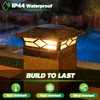 Solar Post Cap Lights Outdoor 8pack, Waterproof Solar Powered Deck