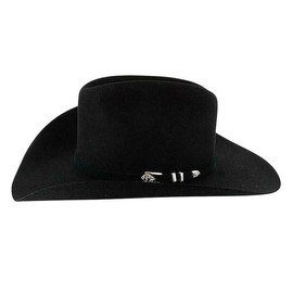 Stetson Men's 4X Corral Wool Cowboy Hat Black 7 5/8