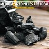 FOGO Premium Hardwood Lump Charcoal, Medium Sized Restaurant Quality Lump