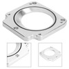 Throttle Body Adapter Plate Natural Finish Aluminum with Mounting Bolts