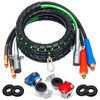 YiaChuii 12ft 3 in 1 ABS & Power Air Line