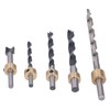 5Pcs Pocket Hole Drill Bit 3 Knife Points High Speed