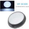 Riloer Car Reading Light 12V 46-LED Round Car Auto Interior