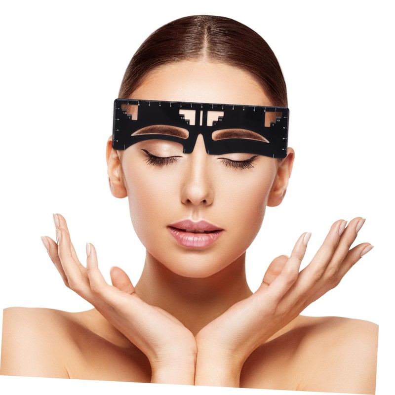 VICASKY Eyebrow Drawing Ruler Precision Eyebrow Shaper Tool for Women