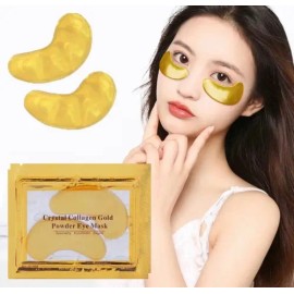 Parches Para Ojos, Ojeras Colágeno Oro Arrugas 100 Pares Normal A Mixta