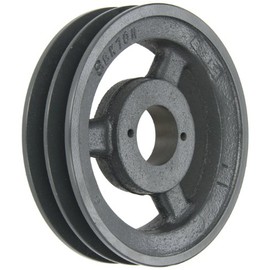 Browning 2BK70H Bushed Classical Gripbelt Sheave, 4L or A, 5L or B Belt, 2 Grooves, Uses H Bushing