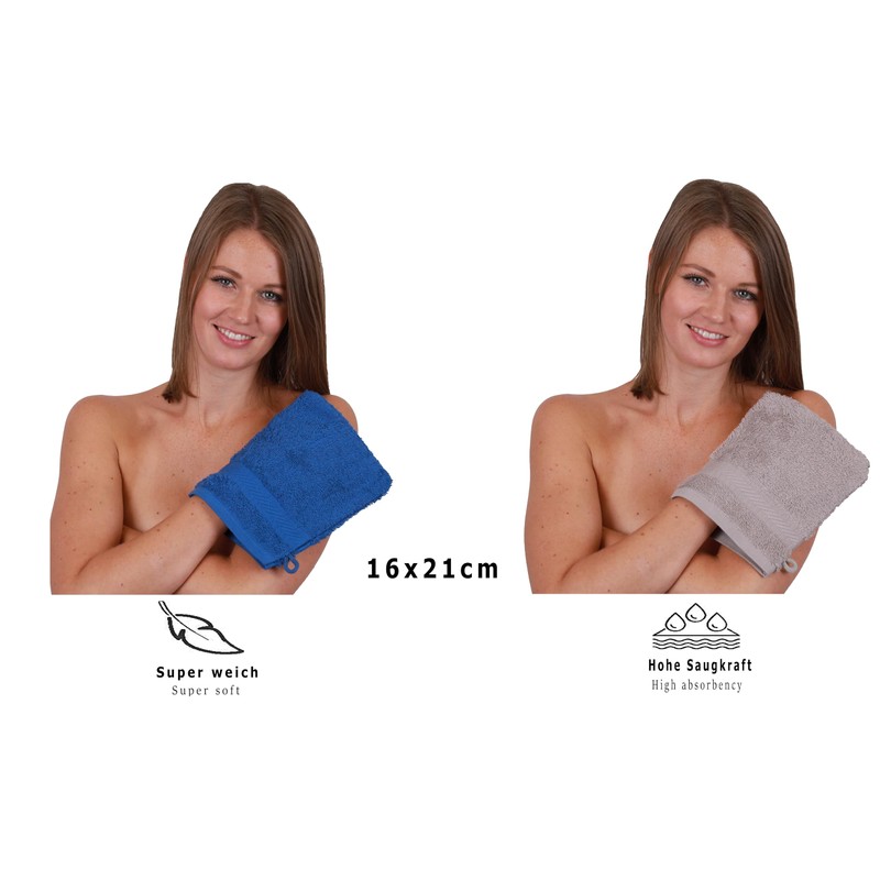 Betz Palermo Terry Cloth Wash Mitts 100% Cotton Wash Cloth