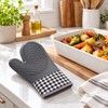 Silicone Oven Mitt for Cooking and Baking – Heat-Resistant Non-Slip