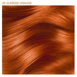 Adore Semi Permanent Hair Color - Vegan and Cruelty-Free Orange Hair Dye - 4 Fl Oz - 038 Sunsine Orange (Pack of 1)