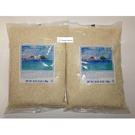 Trader Joe’s Jasmine Rice from Thailand 48oz 1.36kg (Two Bags)