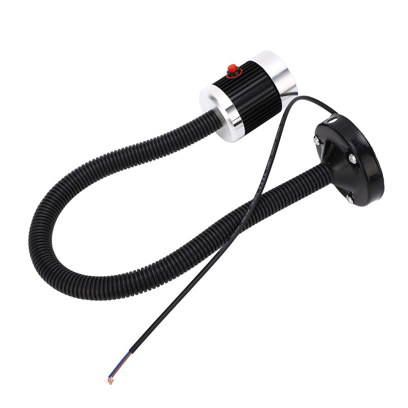 Round Magnetic Base Gooseneck Light Industrial LED CNC Machine Tool